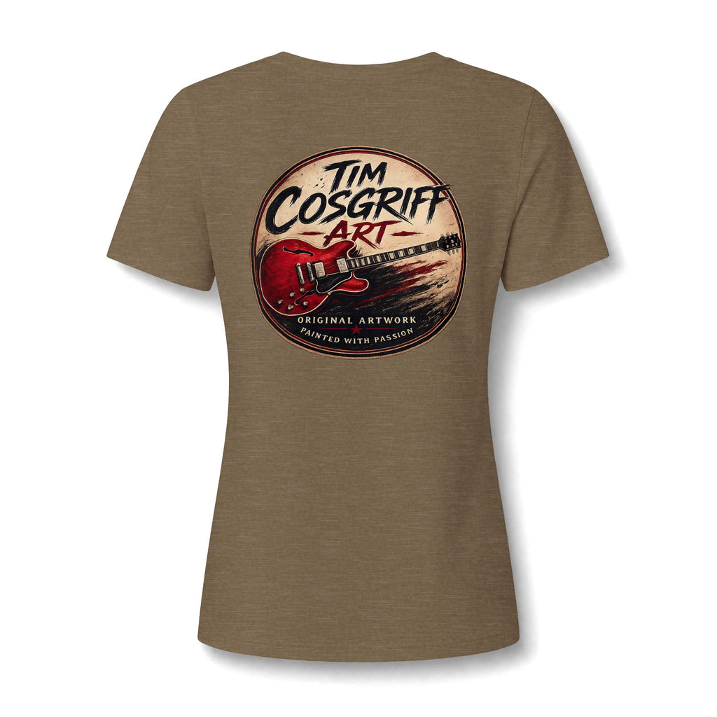 Neil Young Women's V Neck Tee
