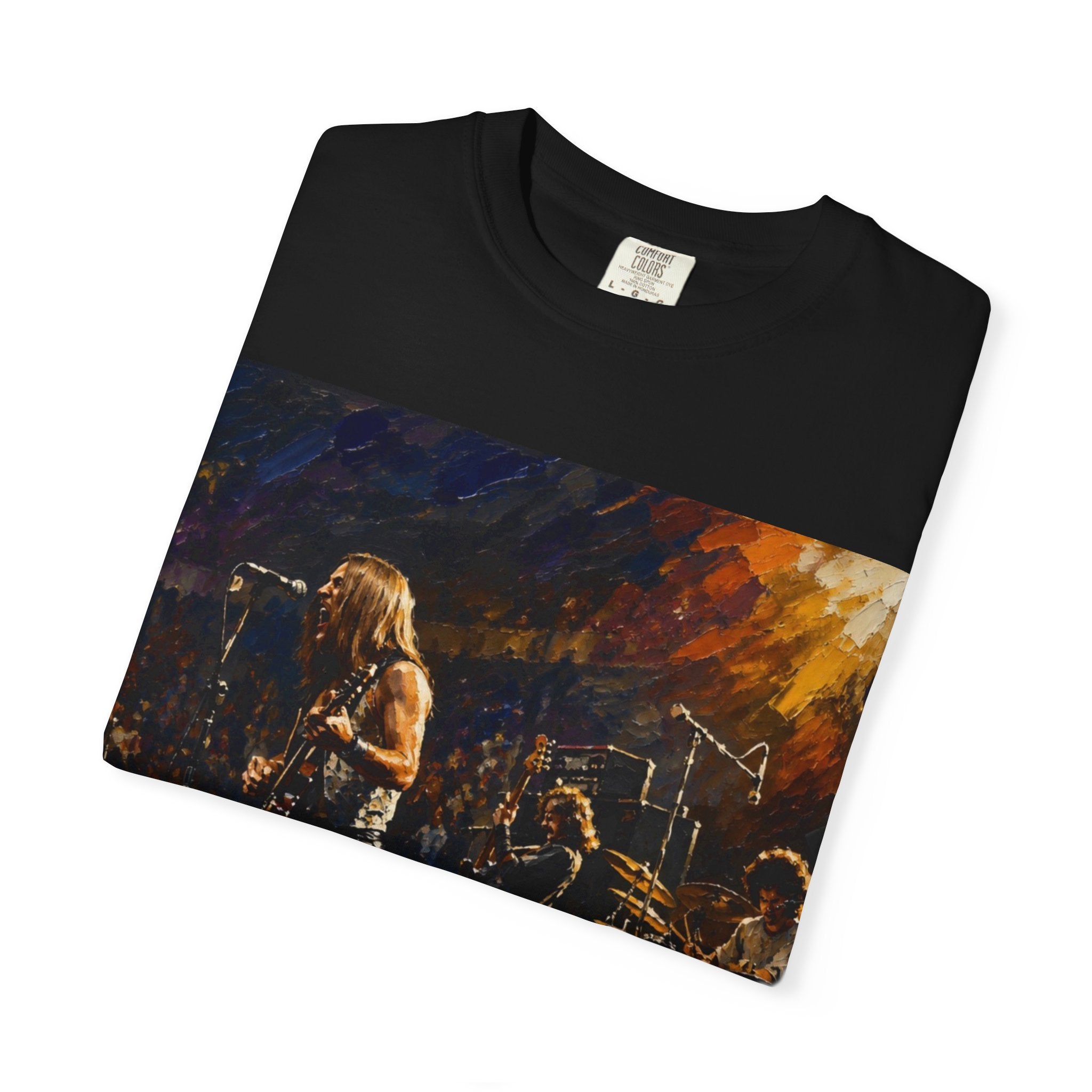 Classic Rock Guitar T‑Shirt — "Classic Tone Timeless Soul" Band Tee