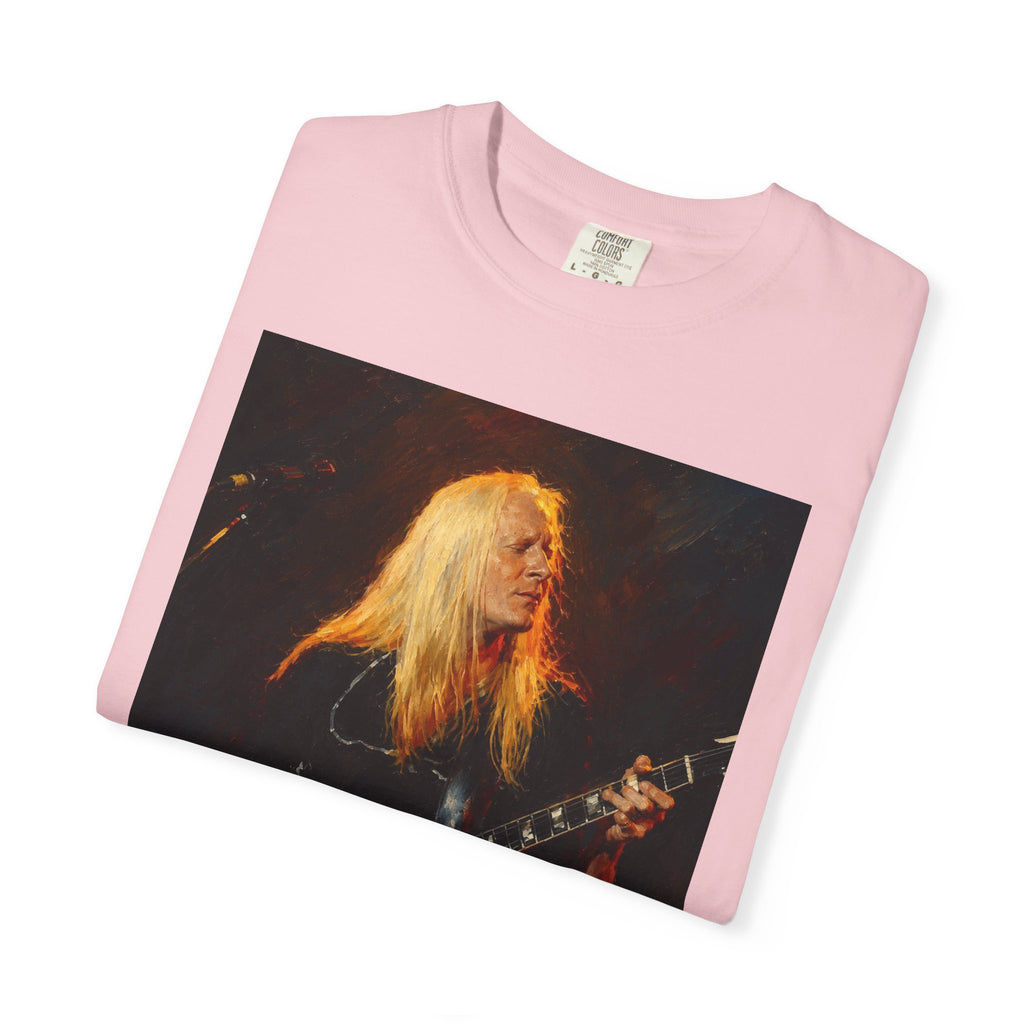 Johnny Winter Guitar T Shirt