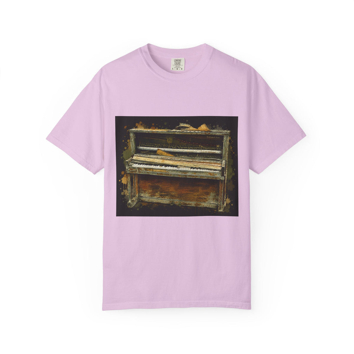 Vintage Piano Original Art T Shirt