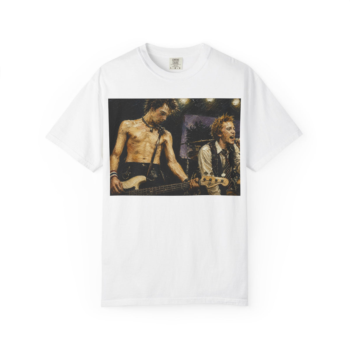 Sid Viscious and Johnny Rotten T Shirt  Vintage