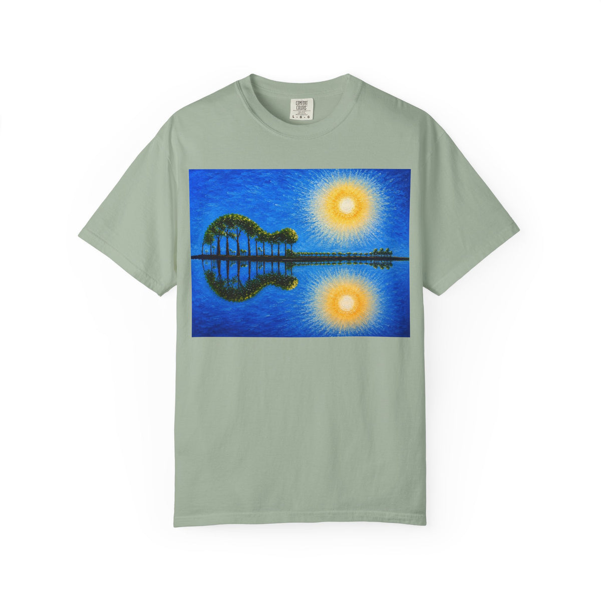 Guitar Sunset T Shirt