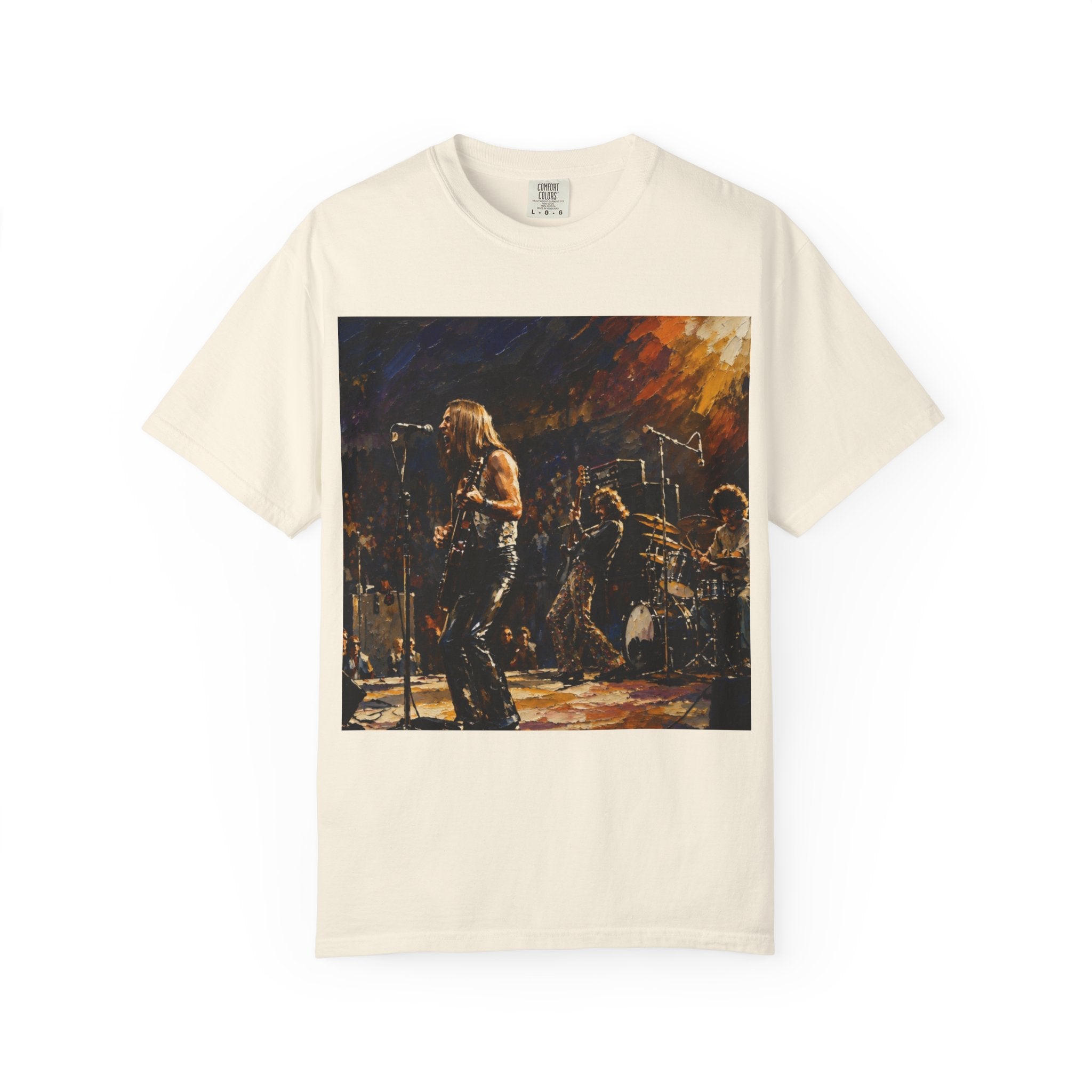 Classic Rock Guitar T‑Shirt — "Classic Tone Timeless Soul" Band Tee