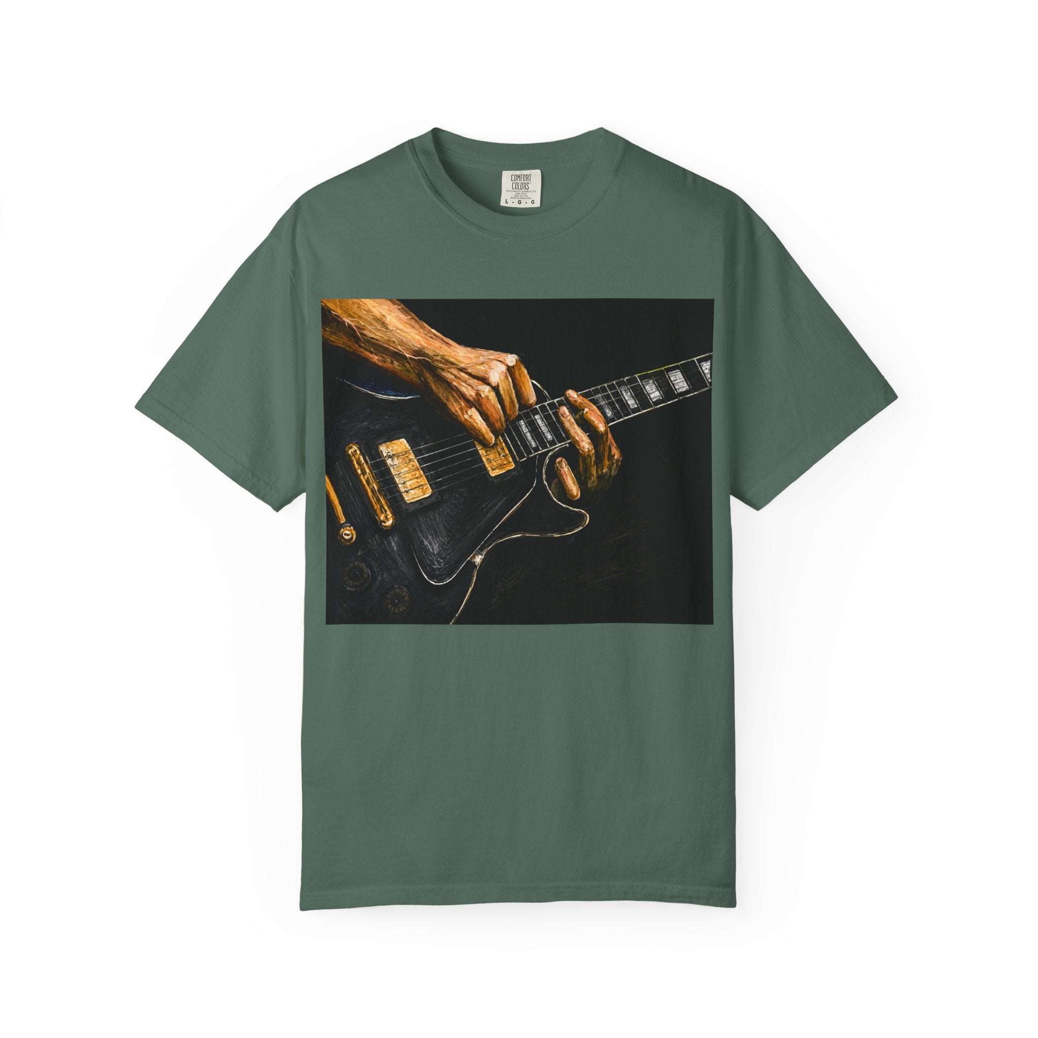 Guitar Vintage Tee — "Classic Tone, Timeless Soul" Rock Music T-Shirt