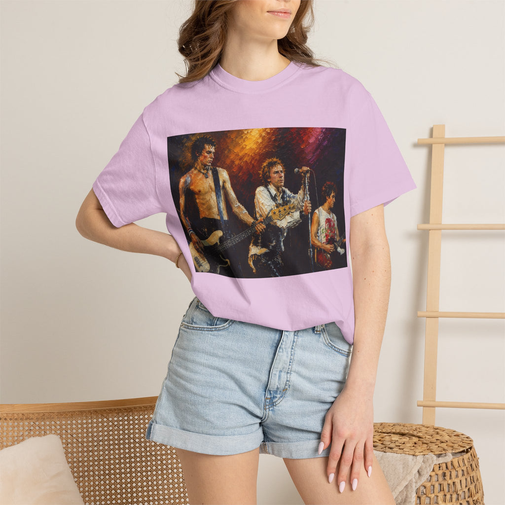 Punk Rock T‑Shirt  Retro Rock Band Photo Tee