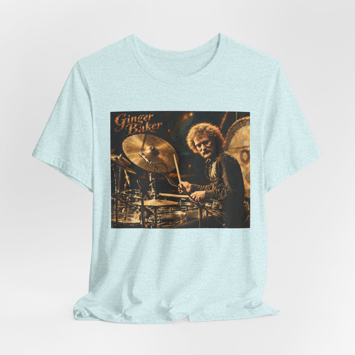 Ginger Baker Drummer T Shirt