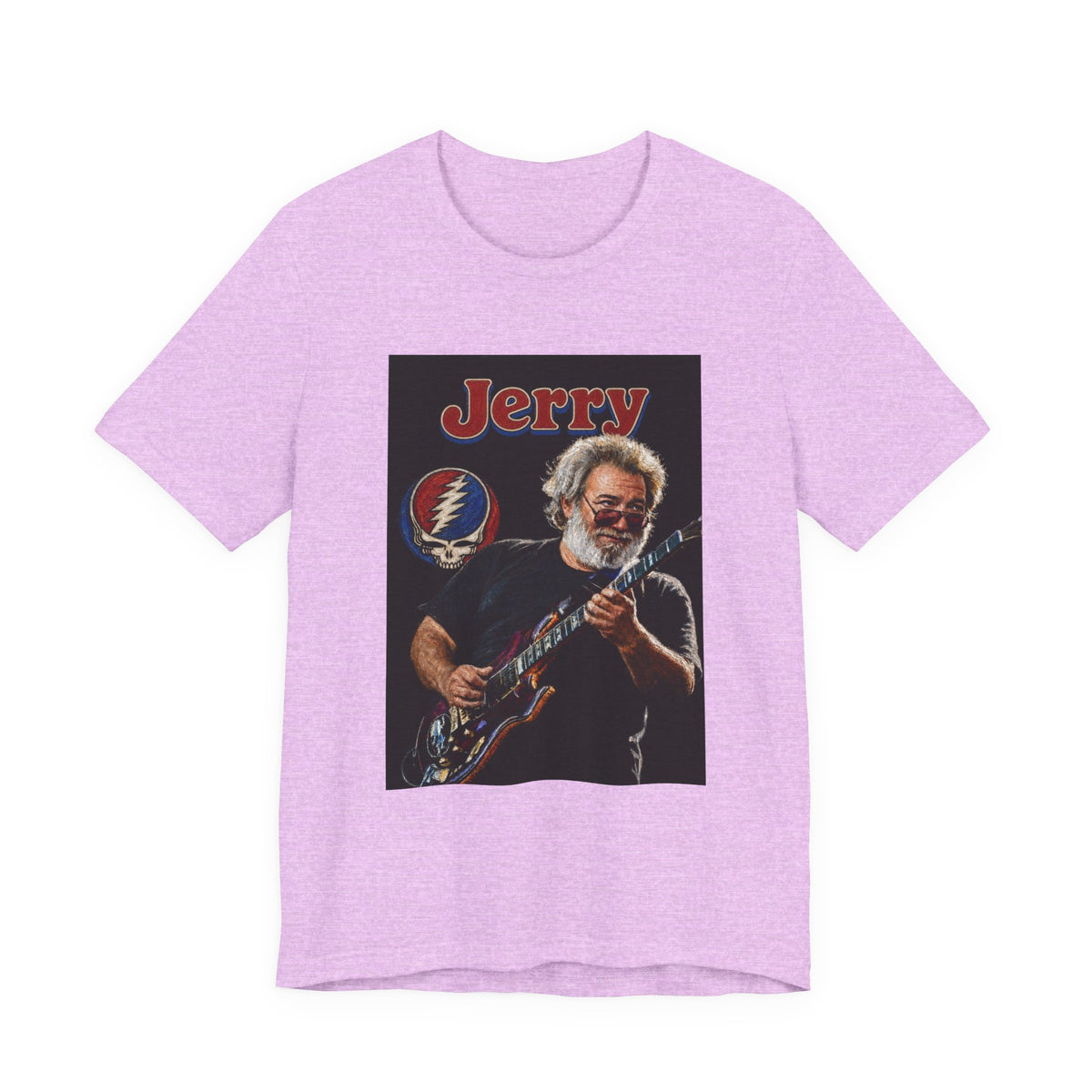 Jerry Garcia Guitar Portrait T Shirt