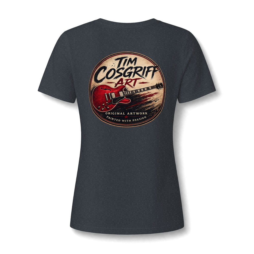 Neil Young Women's V Neck Tee