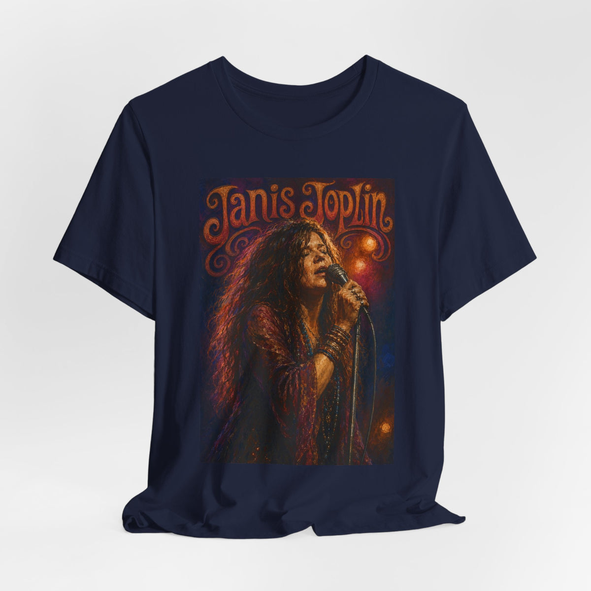 Janis Joplin Concert Poster Style T Shirt