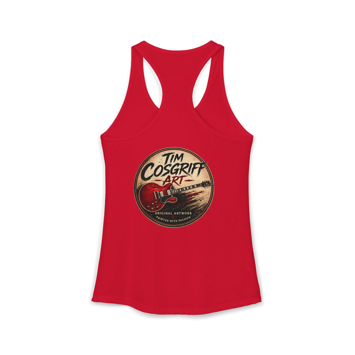 Jimmy Page Guitarist Women's Ideal Racerback Tank