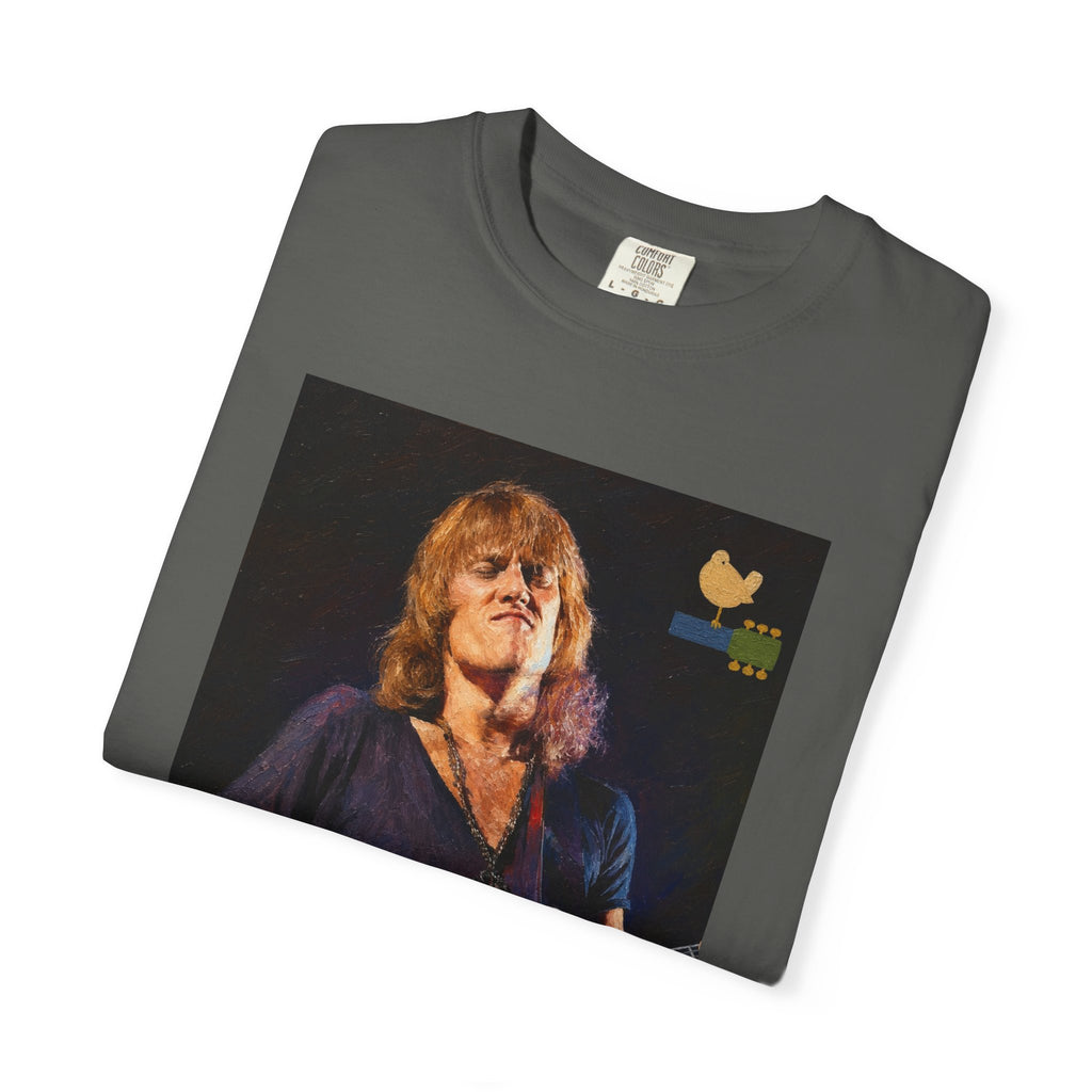 Alvin Lee performing at Woodstock T Shirt