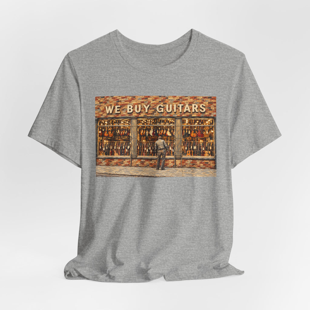 We Buy Guitars Vintage Music Store Tee