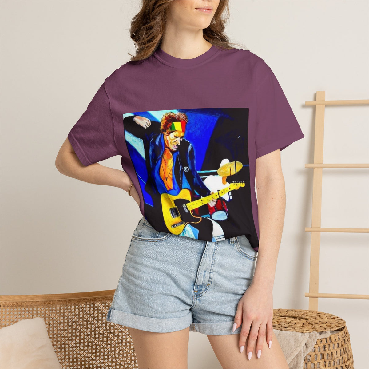 Unisex T Shirt Keith Action Shot