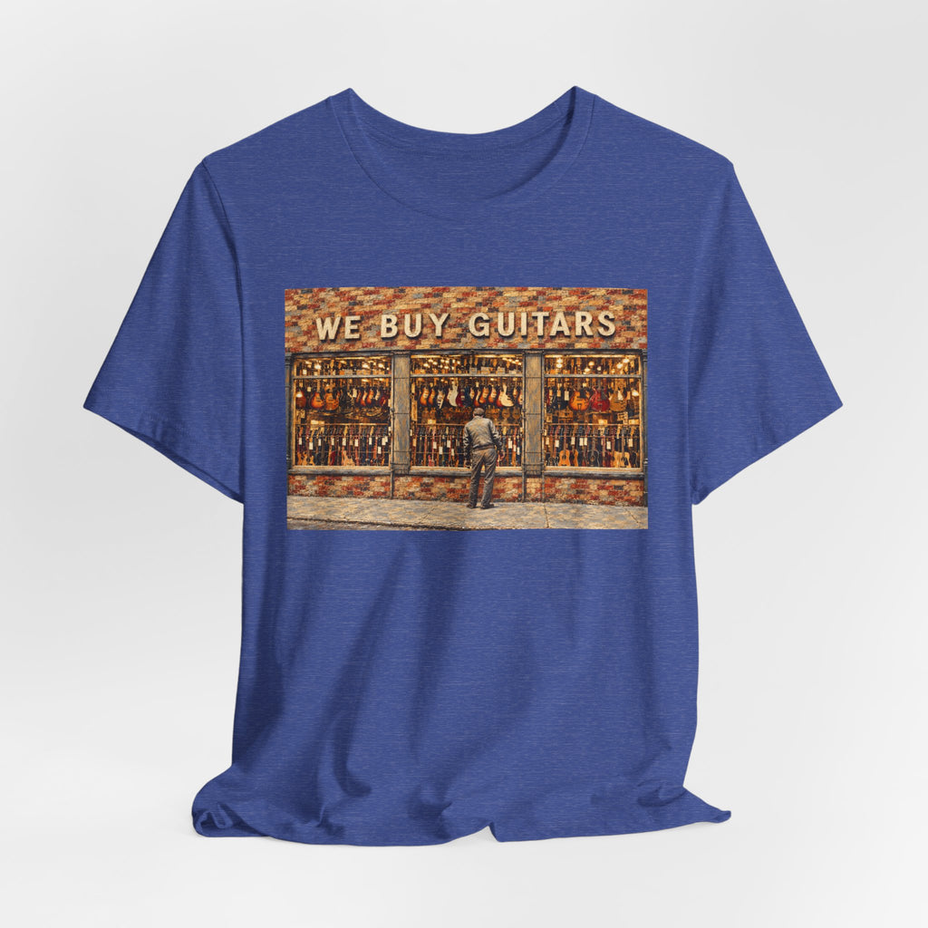 We Buy Guitars Vintage Music Store Tee