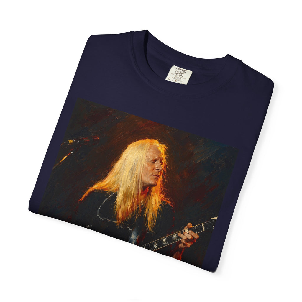 Johnny Winter Guitar T Shirt