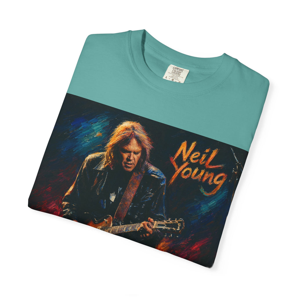 Neil Young Vintage Guitar T Shirt