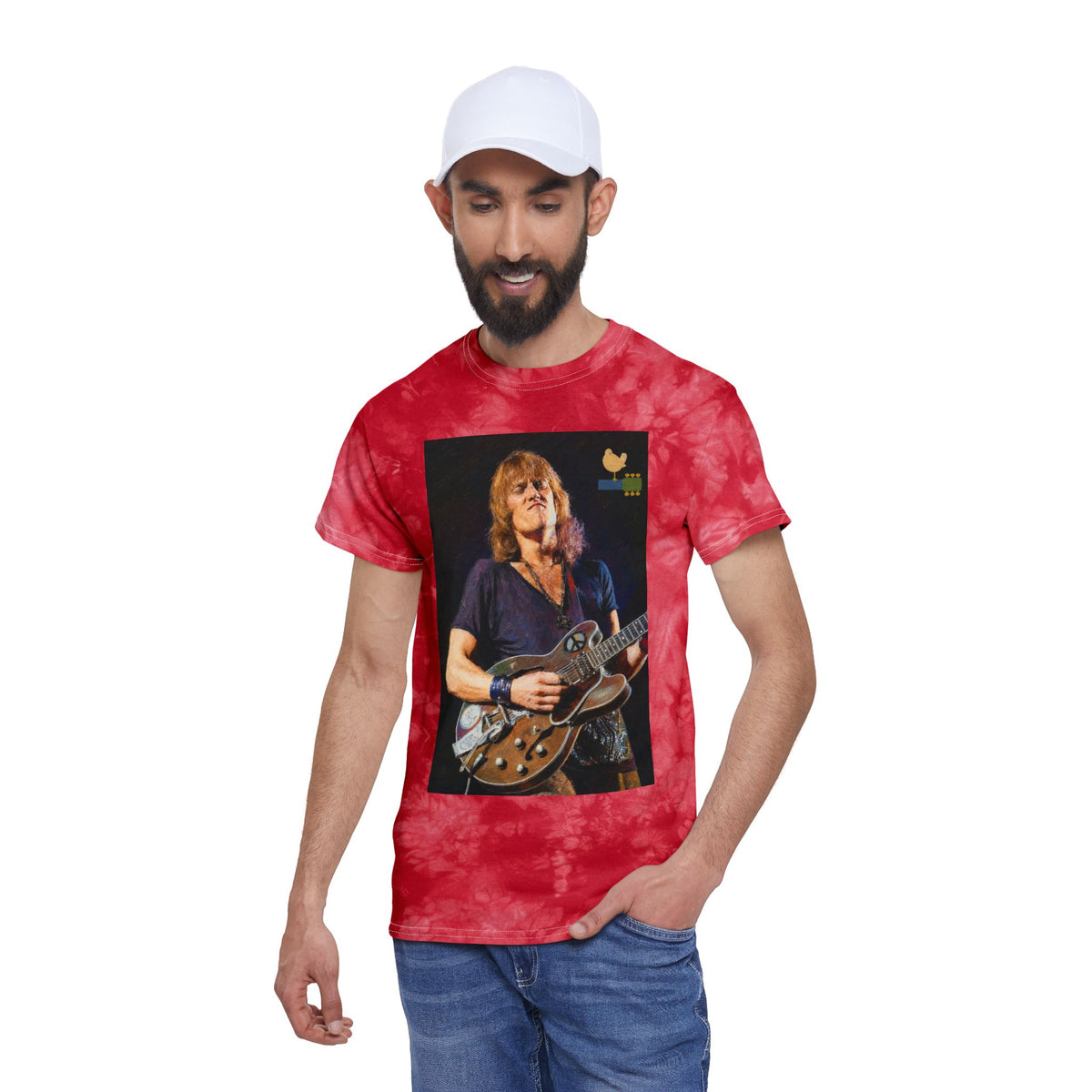 Alvin Lee at Woodstock Tie Dye Tee