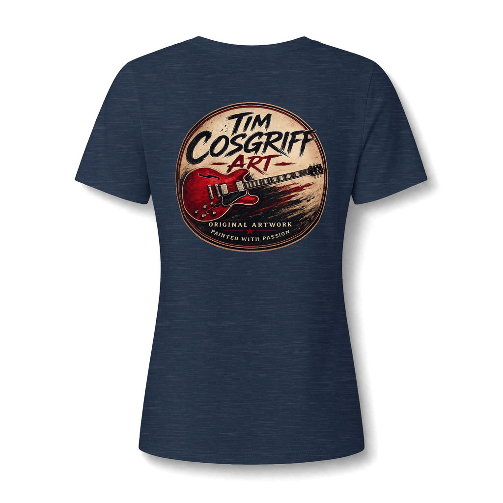 Neil Young Women's V Neck Tee