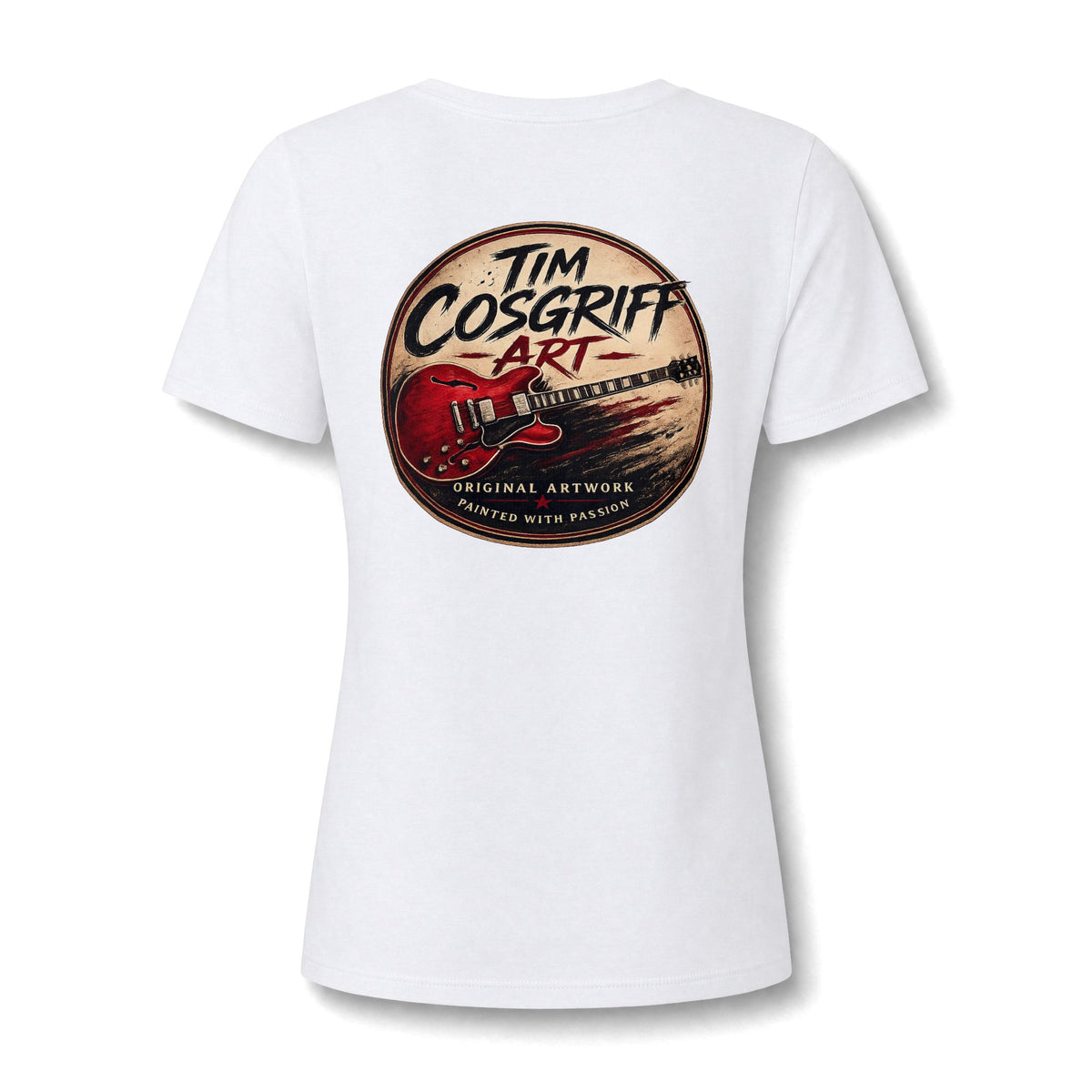 Neil Young Women's V Neck Tee