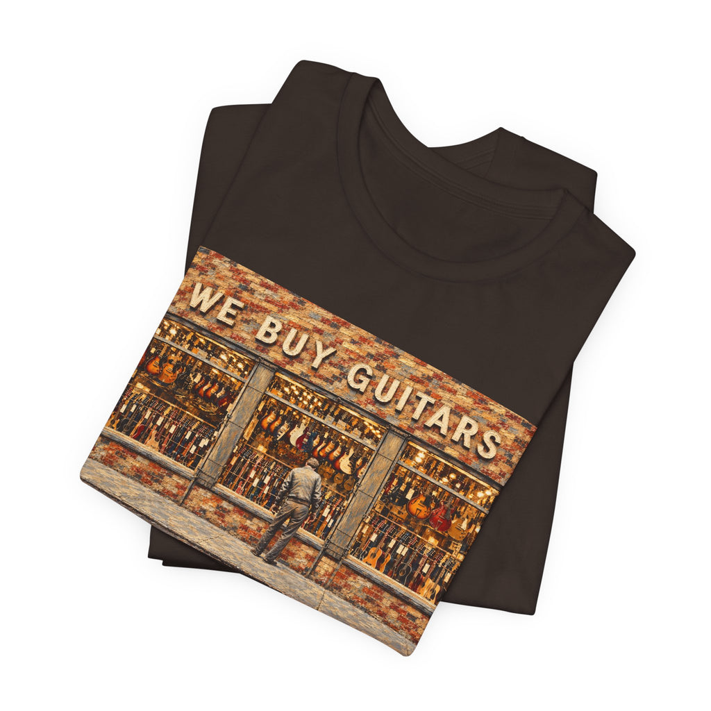 We Buy Guitars Vintage Music Store Tee