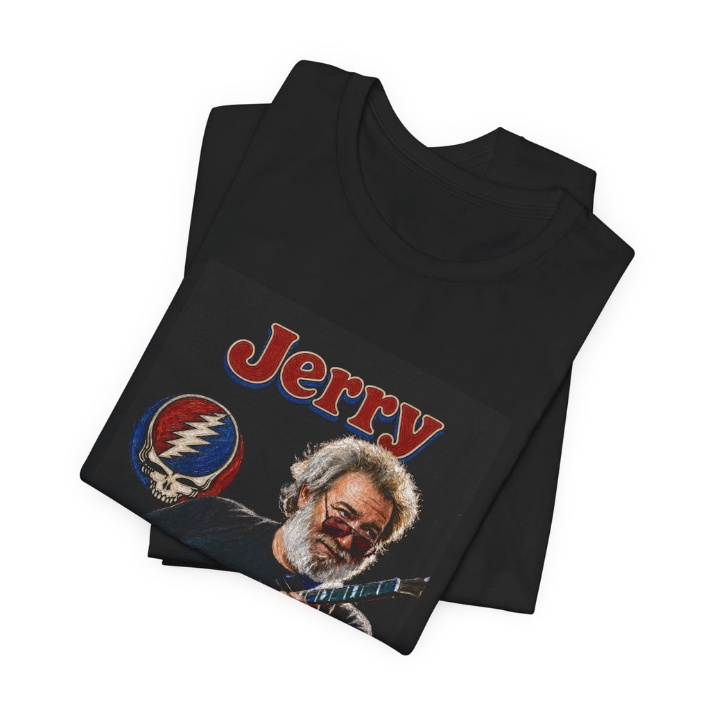 Jerry Garcia Guitar Portrait T Shirt