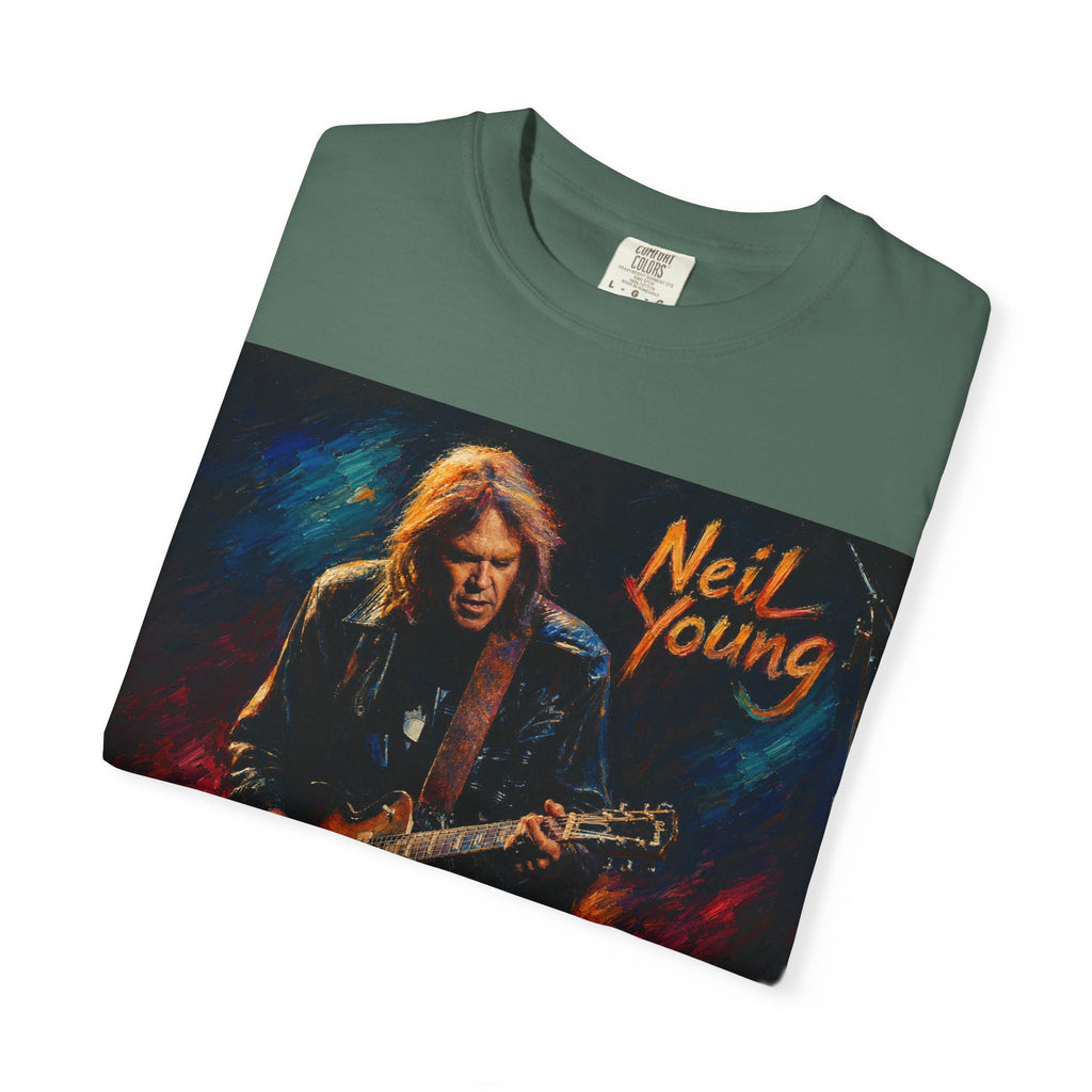 Neil Young Vintage Guitar T Shirt