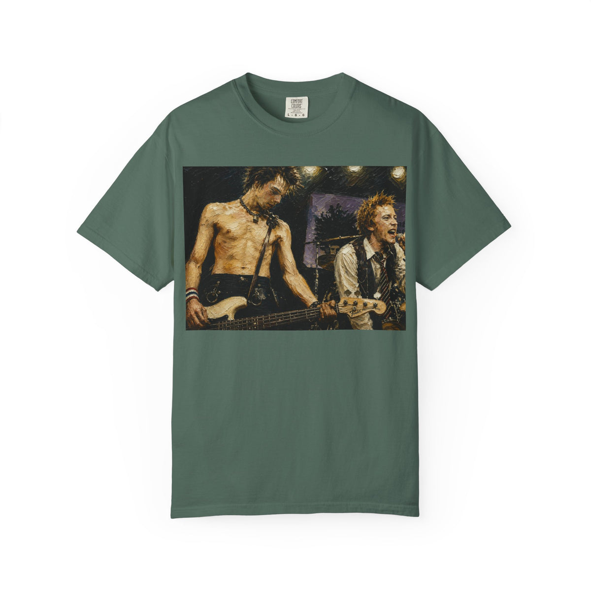 Sid Viscious and Johnny Rotten T Shirt  Vintage