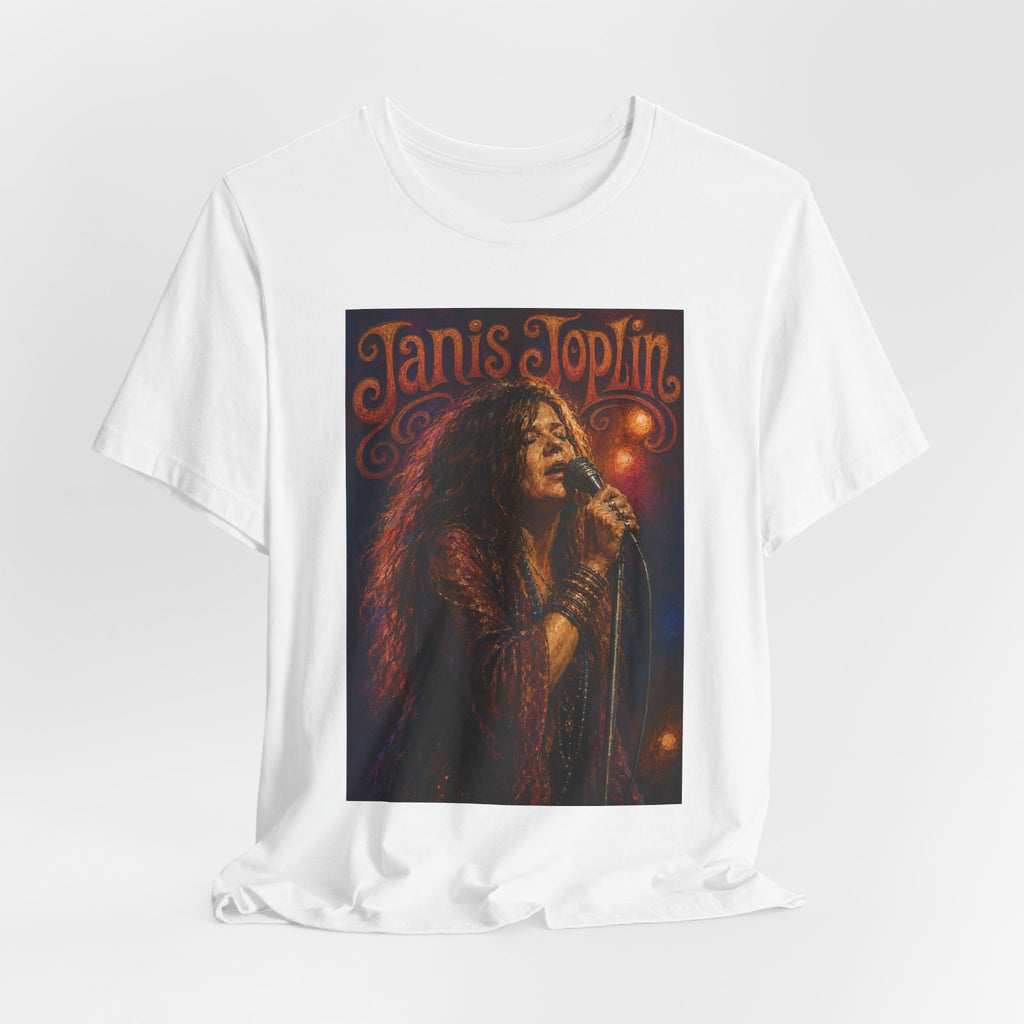 Janis Joplin Concert Poster Style T Shirt