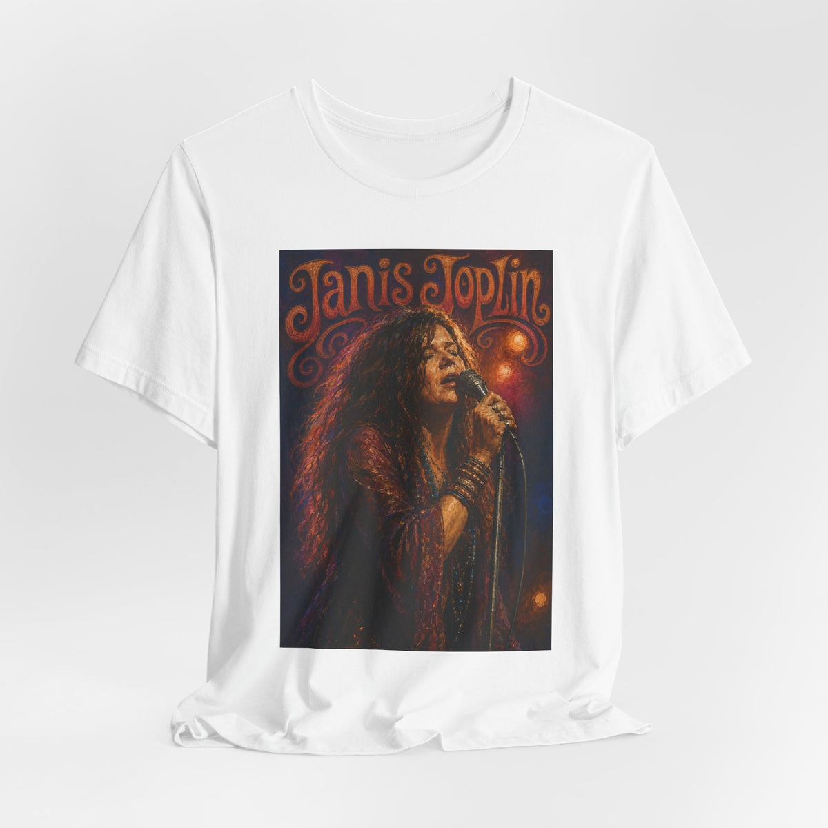 Janis Joplin Concert Poster Style T Shirt
