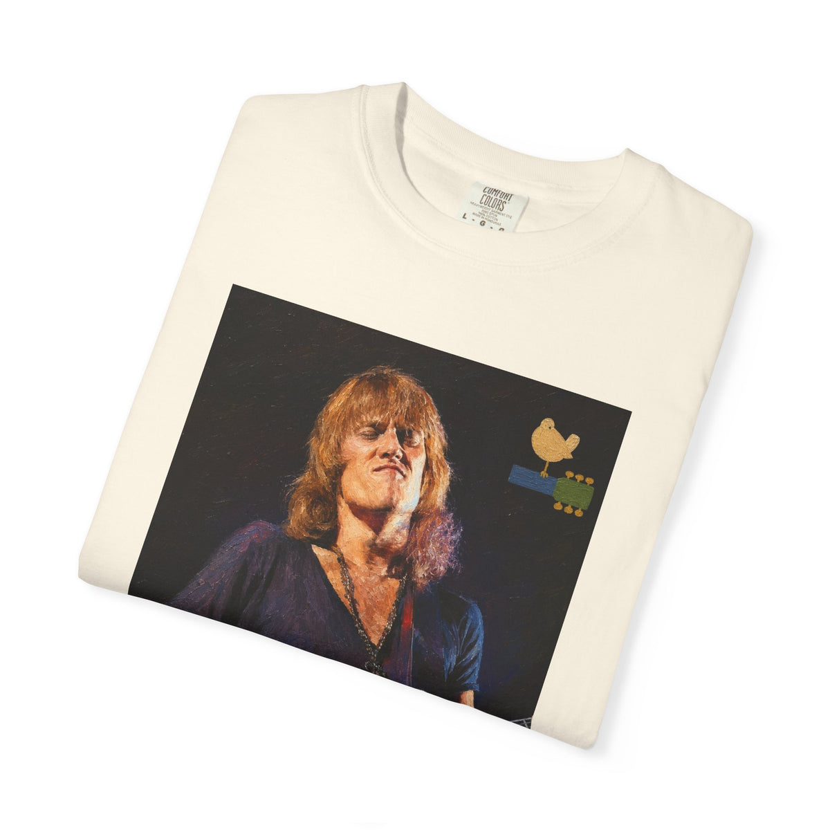 Alvin Lee performing at Woodstock T Shirt