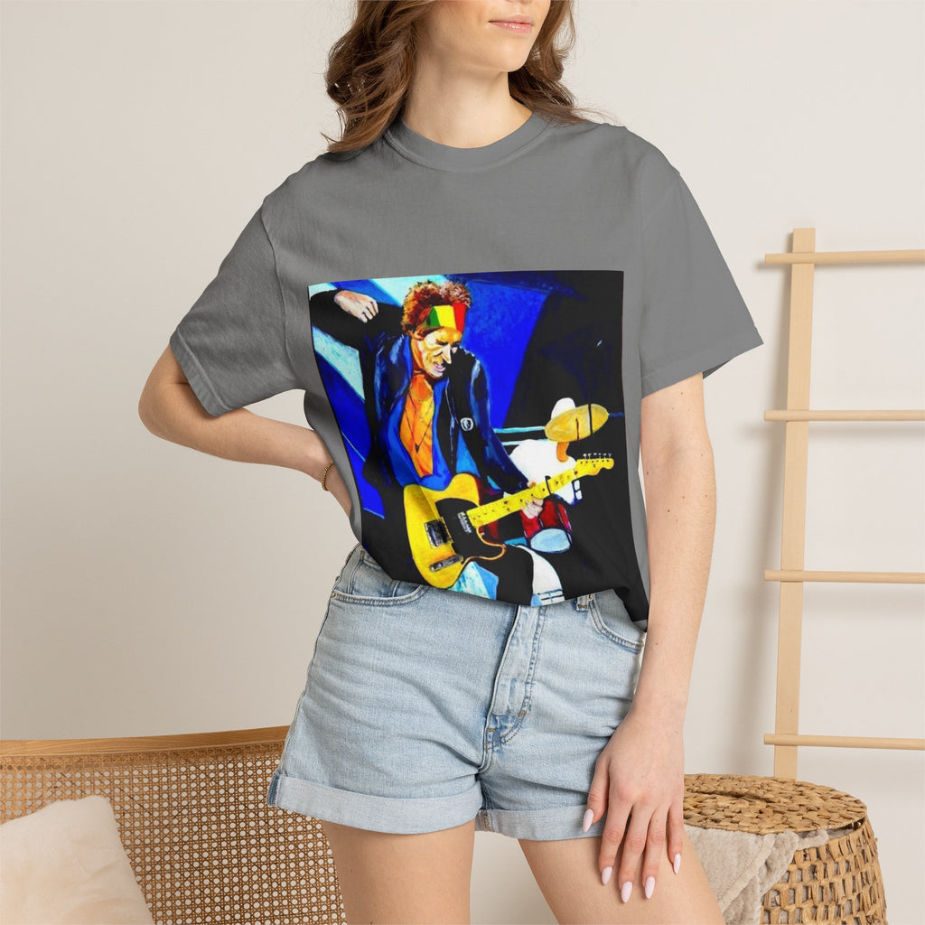 Unisex T Shirt Keith Action Shot
