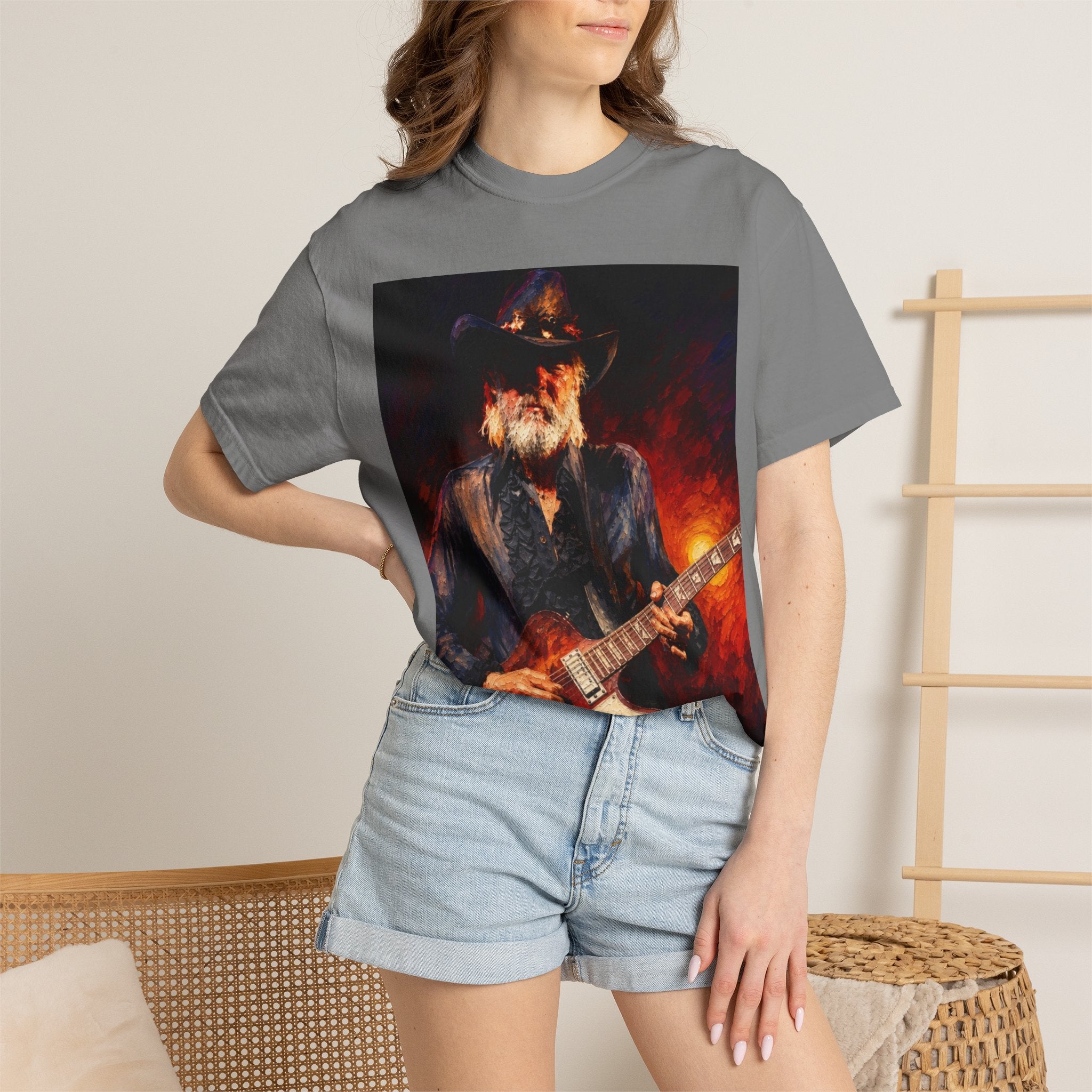 Vintage Guitar T-Shirt — "Classic Tone: Timeless Soul" Rock Music Tee