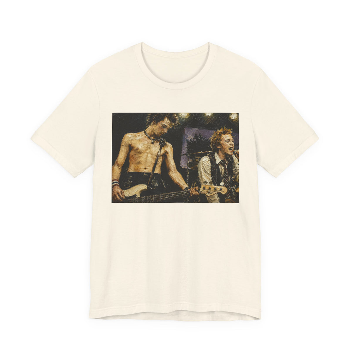 Sid Viscious and Johnny Rotten Live Band T Shirt