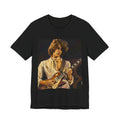 Vintage Rock Guitarist Photo Tee — Retro Music Band T-Shirt