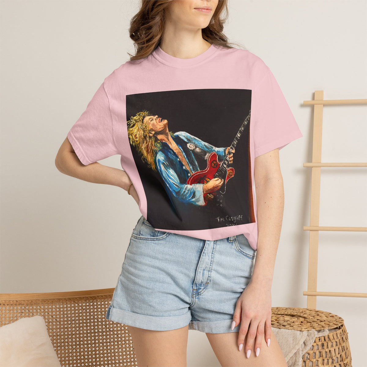 Guitar T Shirt Alvin Lee
