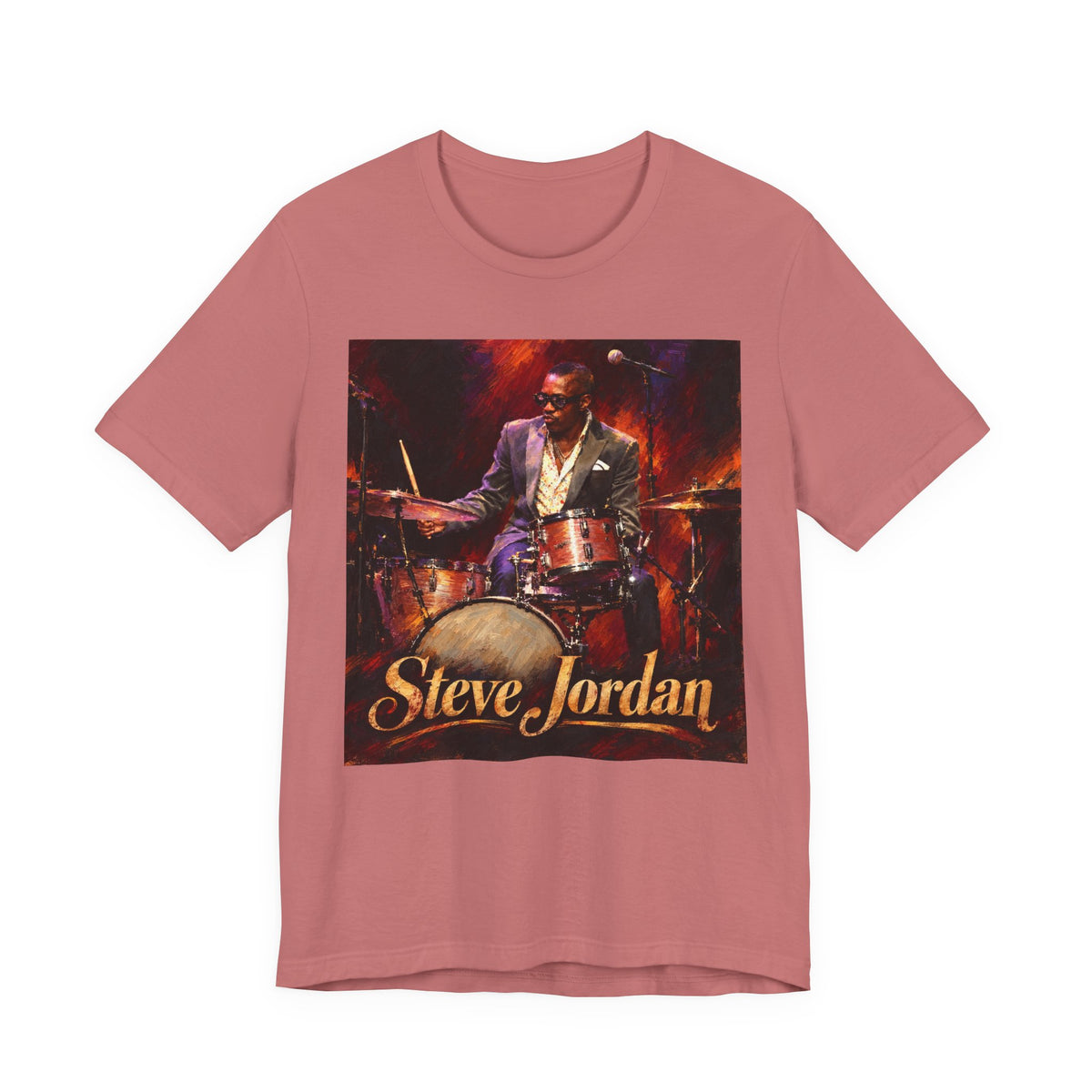 Steve Jordan Drummer Tee