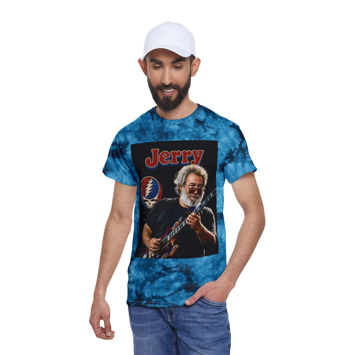 Jerry Garcia Tie Dye T Shirt  Classic