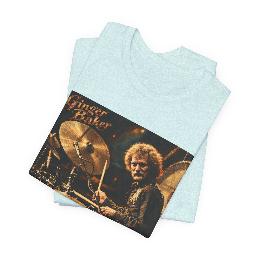 Ginger Baker Drummer T Shirt