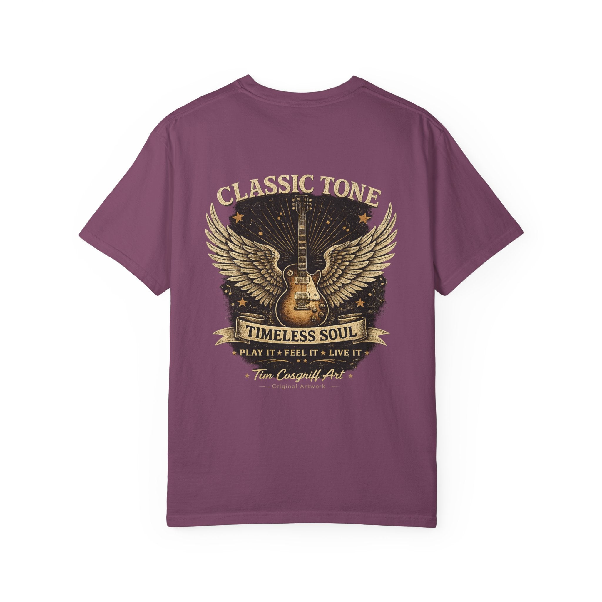 Classic Tone Guitar T-Shirt — Timeless Soul Rock Graphic Tee
