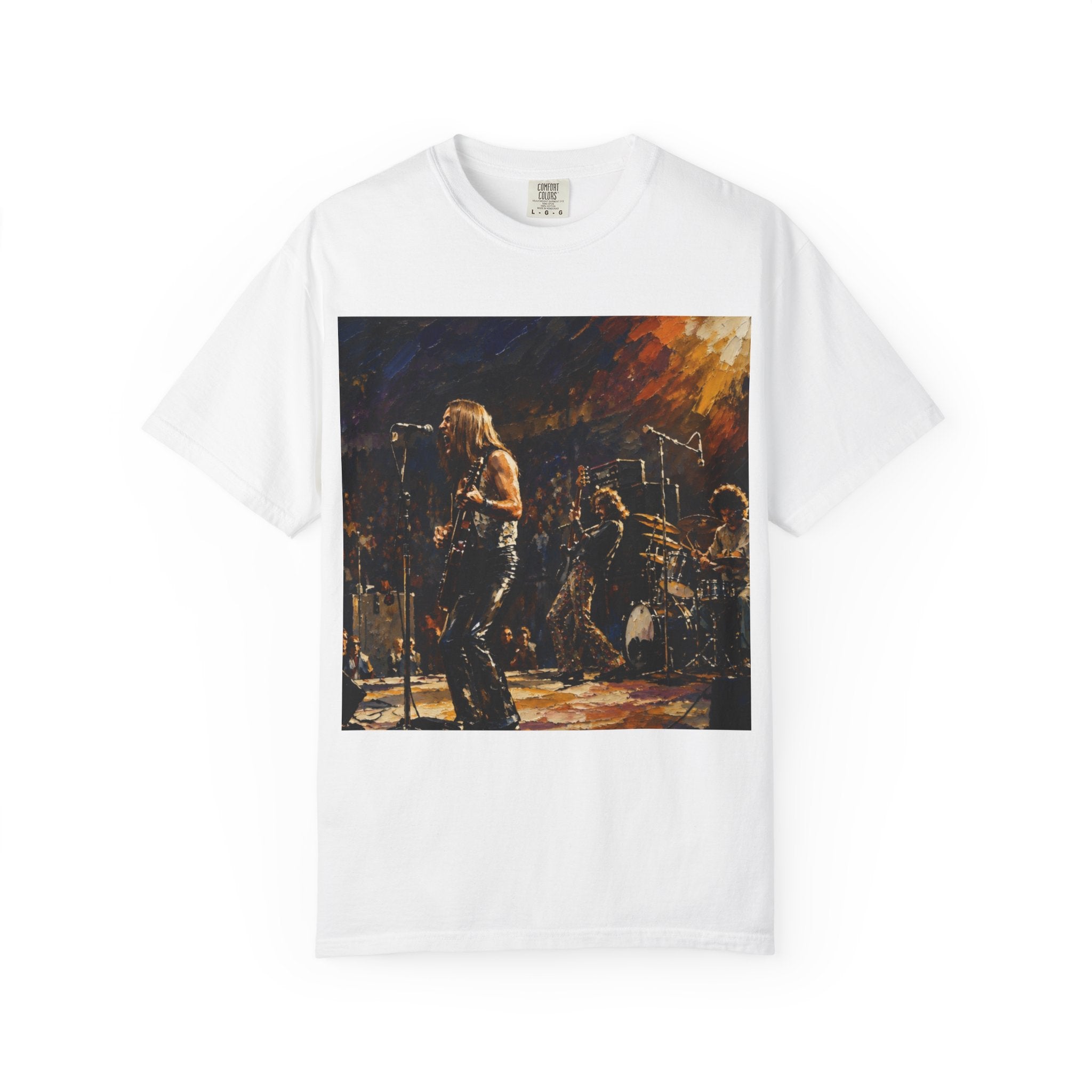 Classic Rock Guitar T‑Shirt — "Classic Tone Timeless Soul" Band Tee