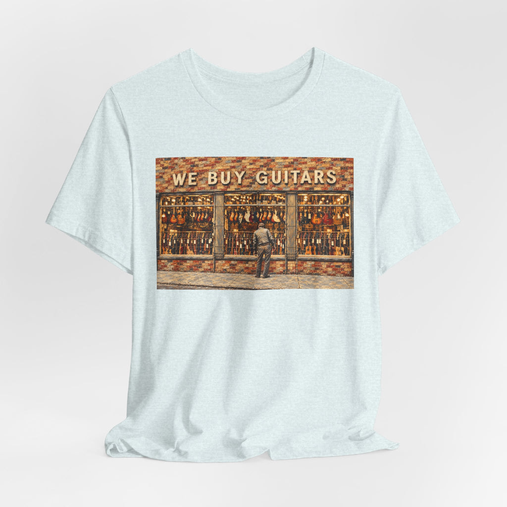 We Buy Guitars Vintage Music Store Tee