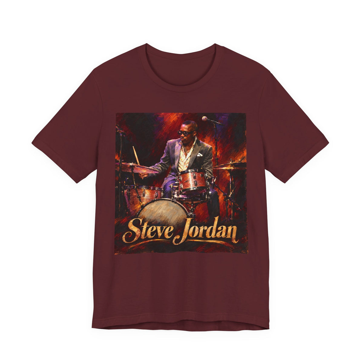 Steve Jordan Drummer Tee