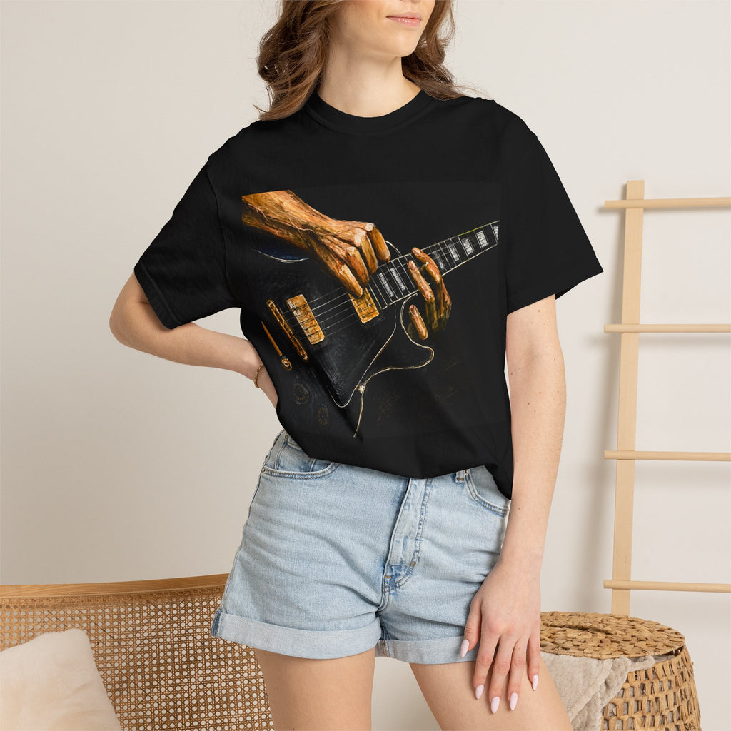 Guitar Vintage Tee — "Classic Tone, Timeless Soul" Rock Music T-Shirt
