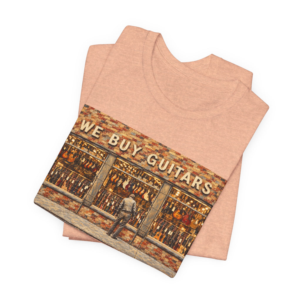 We Buy Guitars Vintage Music Store Tee