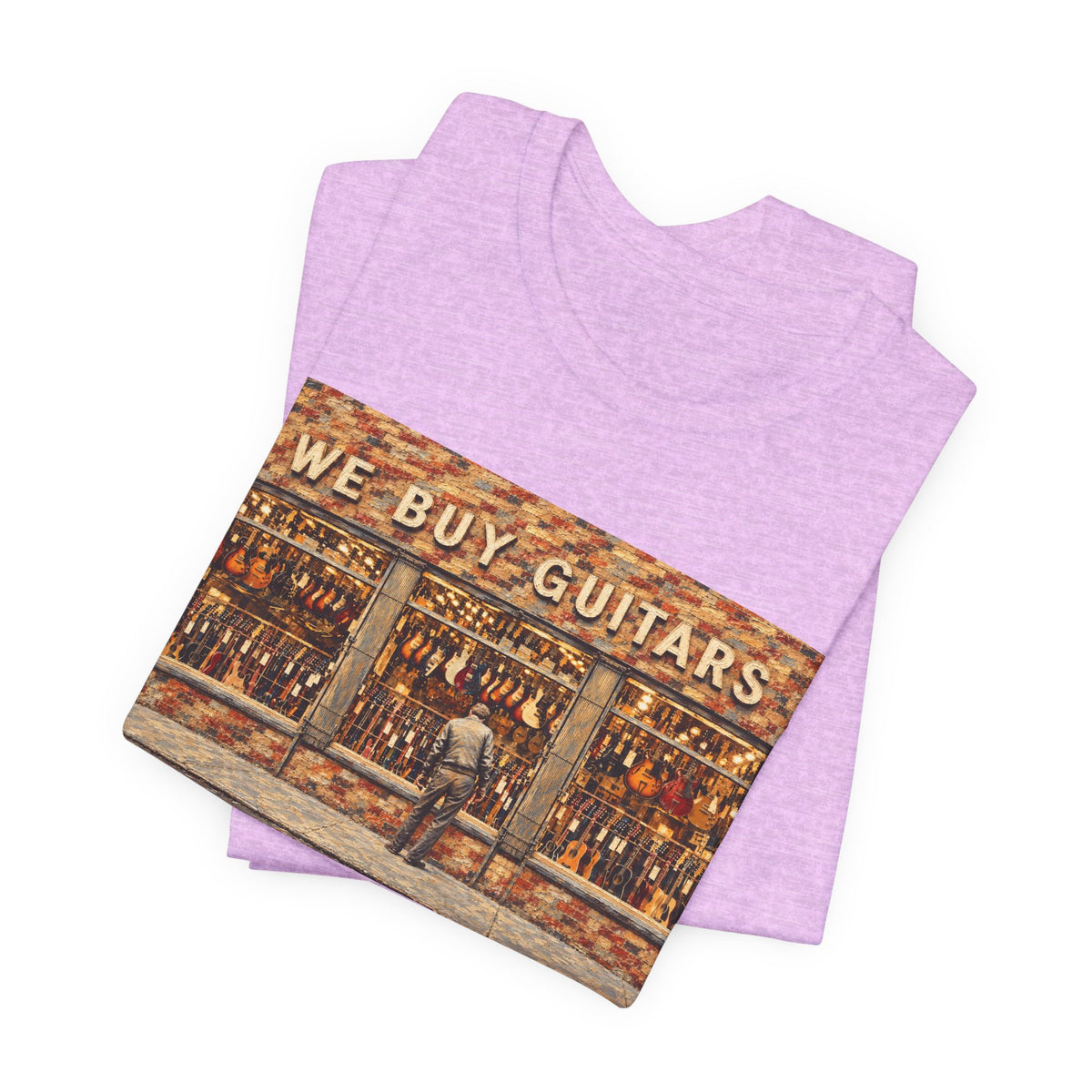 We Buy Guitars Vintage Music Store Tee