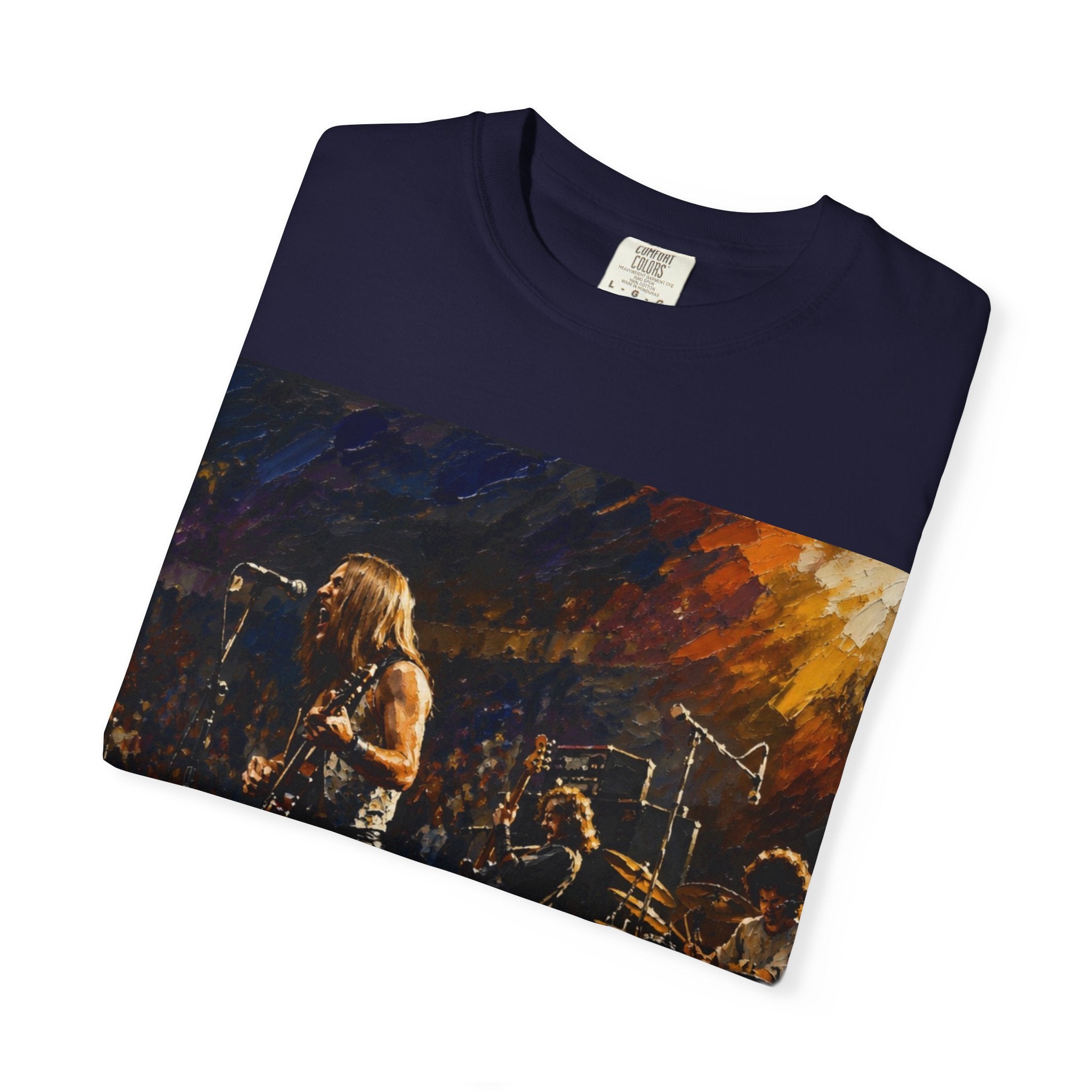Classic Rock Guitar T‑Shirt — "Classic Tone Timeless Soul" Band Tee