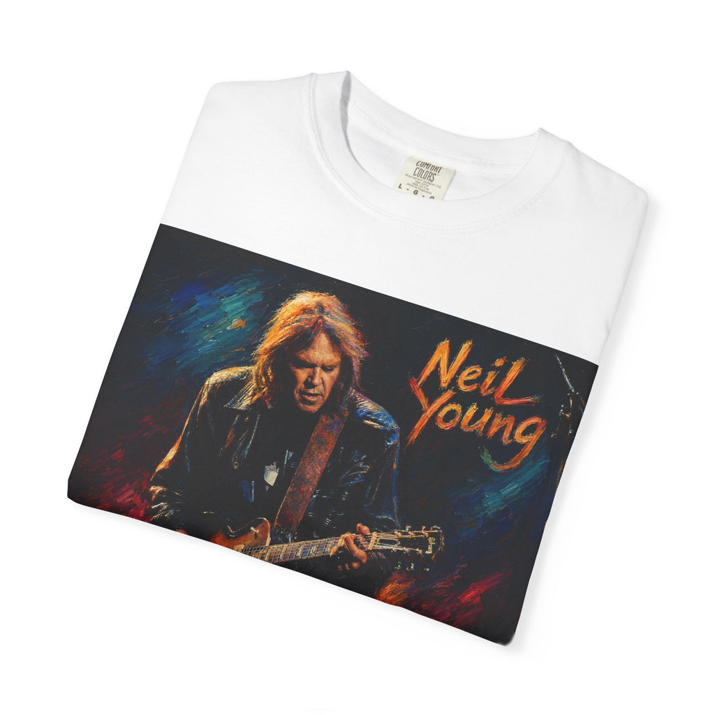 Neil Young Vintage Guitar T Shirt