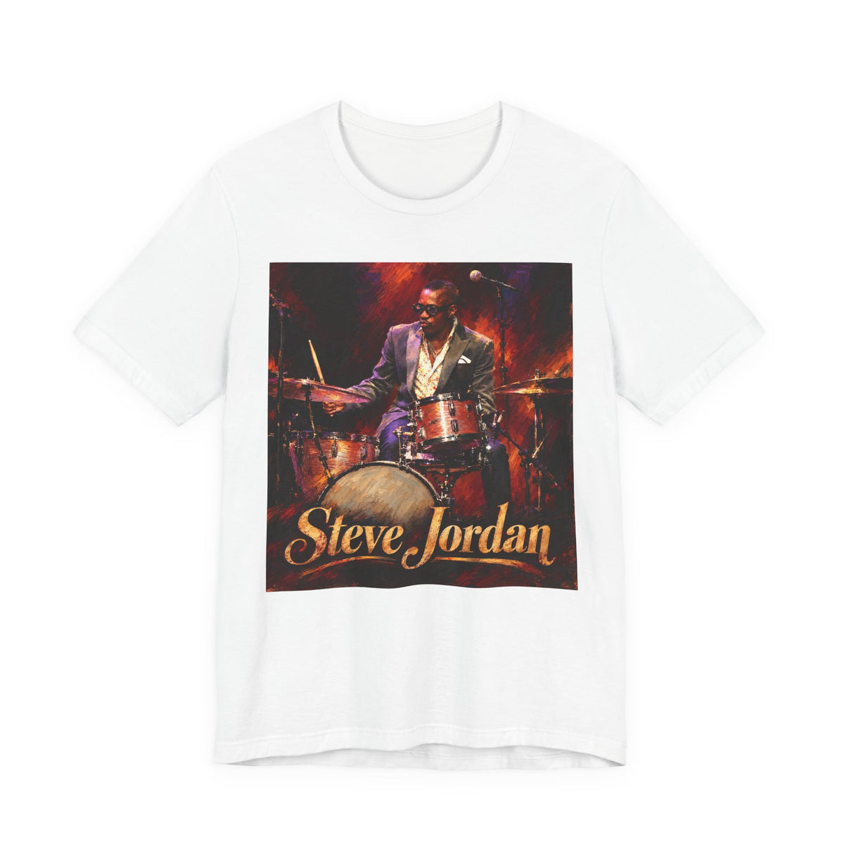 Steve Jordan Drummer Tee