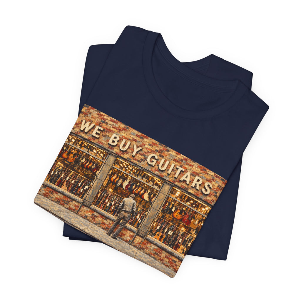 We Buy Guitars Vintage Music Store Tee