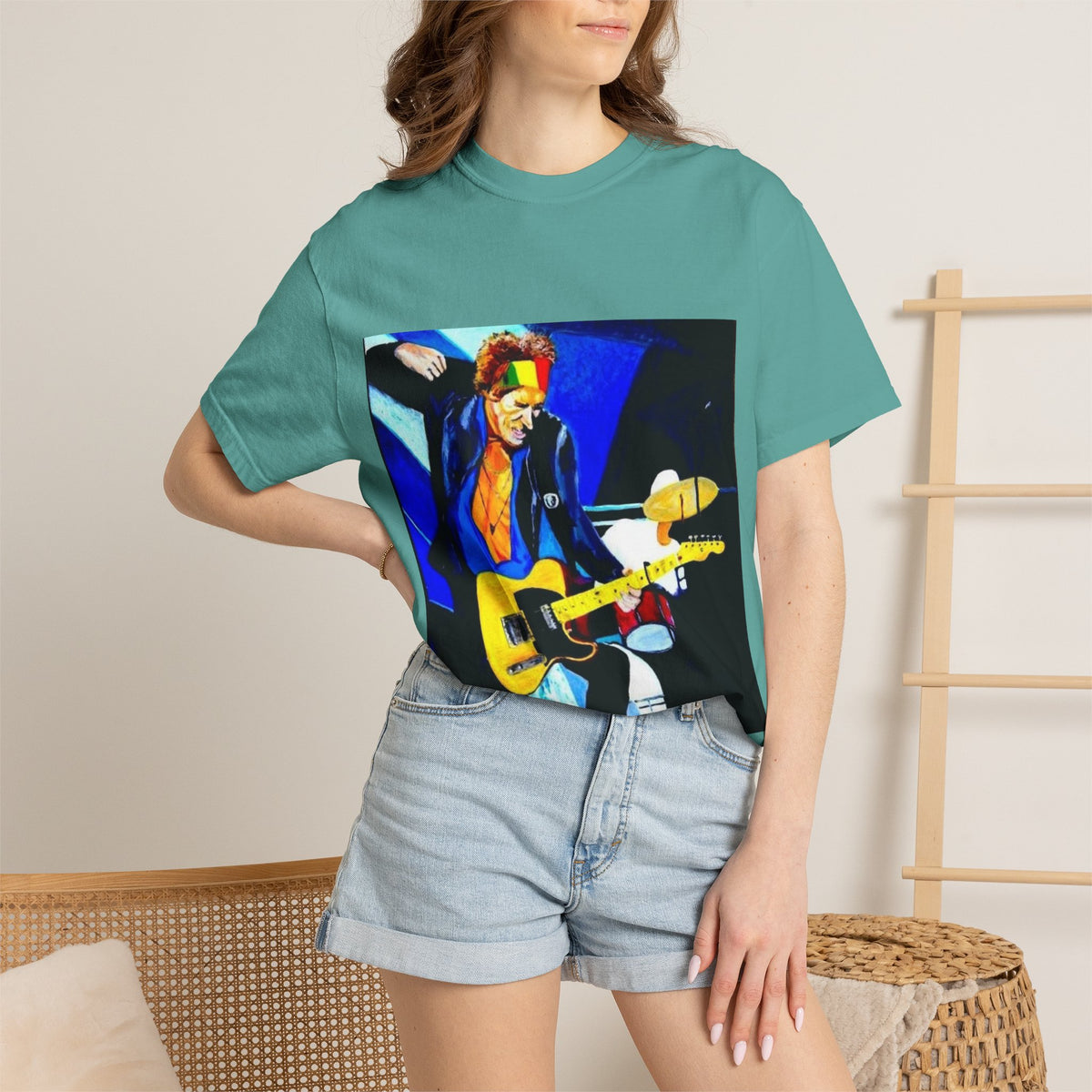 Unisex T Shirt Keith Action Shot